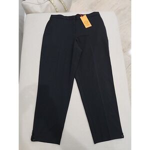 NEW Ruby Rd. Women's Size 10P Black Magic Sequined Black Pants 20701 S9 NWT